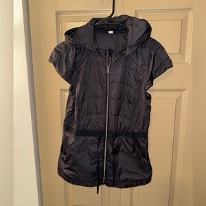 lululemon athletica Hooded Puffer Vest - Black